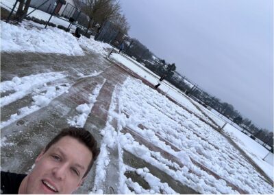 verschneiter Platz 2