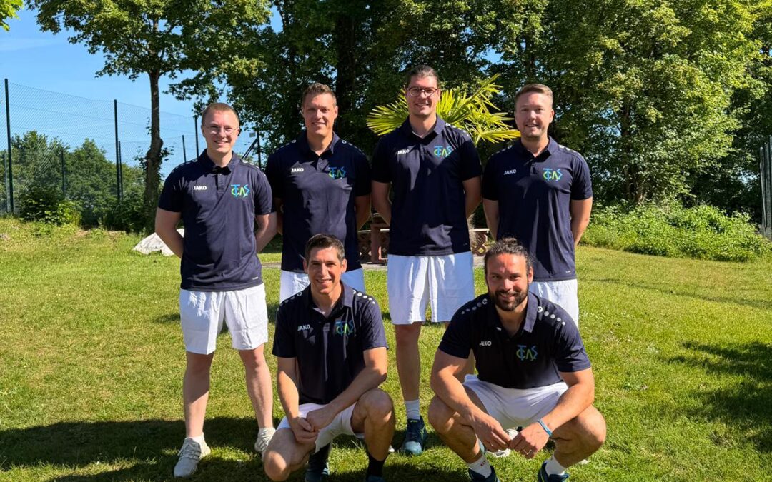 Ekstase beim ersten Medenspiel der Herren 30